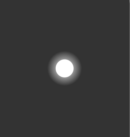 Channel button lit white