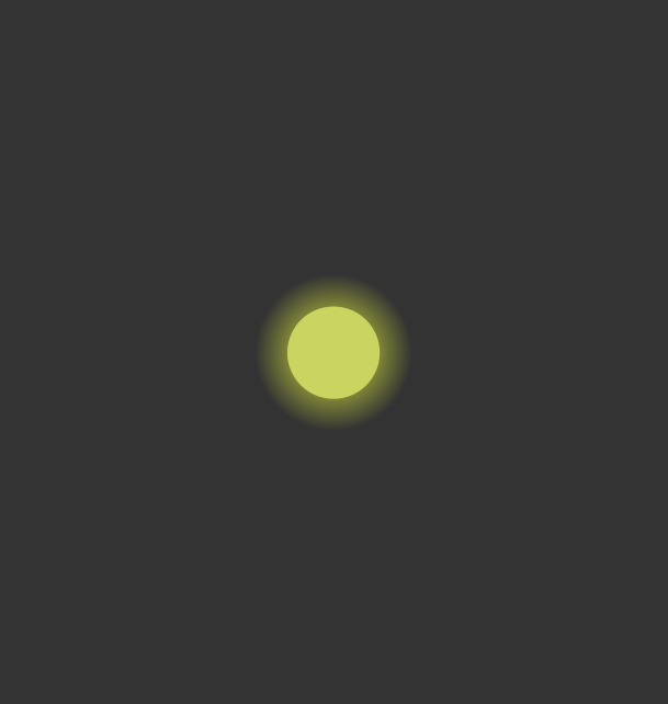 Channel button lit yellow